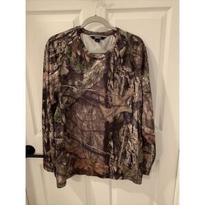 Gander Mountain Guide Series Camouflage Long Sleeve Shirt Scent Core Mens Large